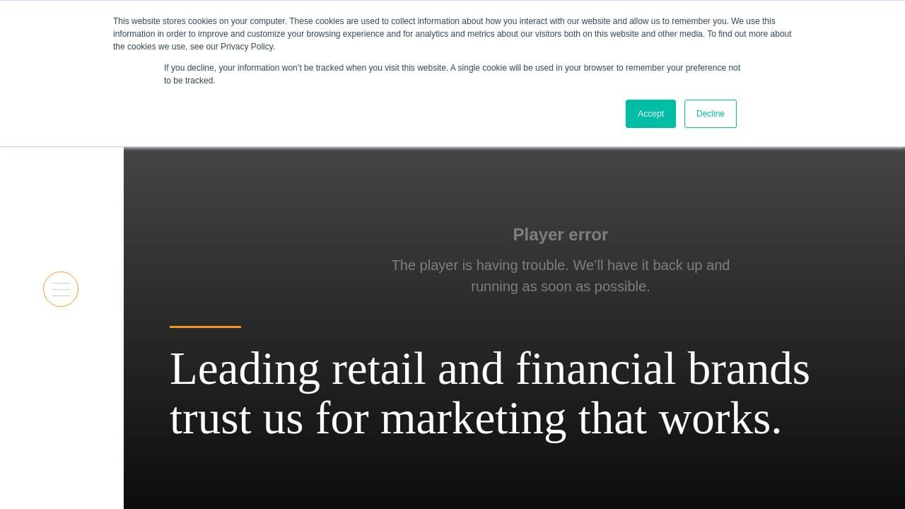 Lunne Marketing Group website screenshot
