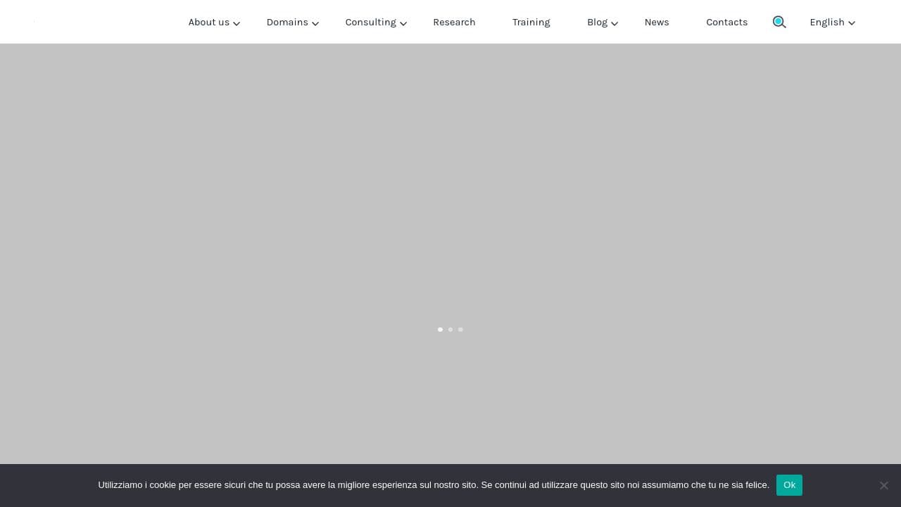 Deep Blue website screenshot