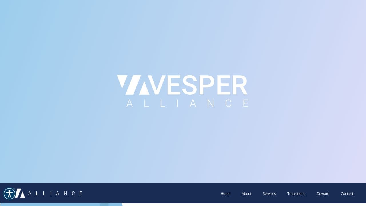Vesper Alliance website screenshot