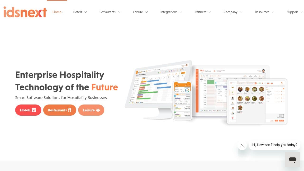 IDS Next Business Solutions Pvt Ltd website screenshot