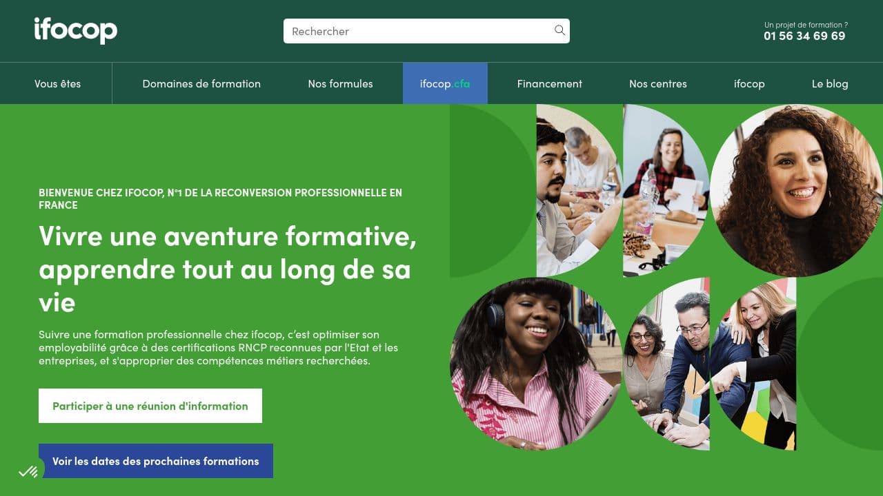 IFOCOP website screenshot