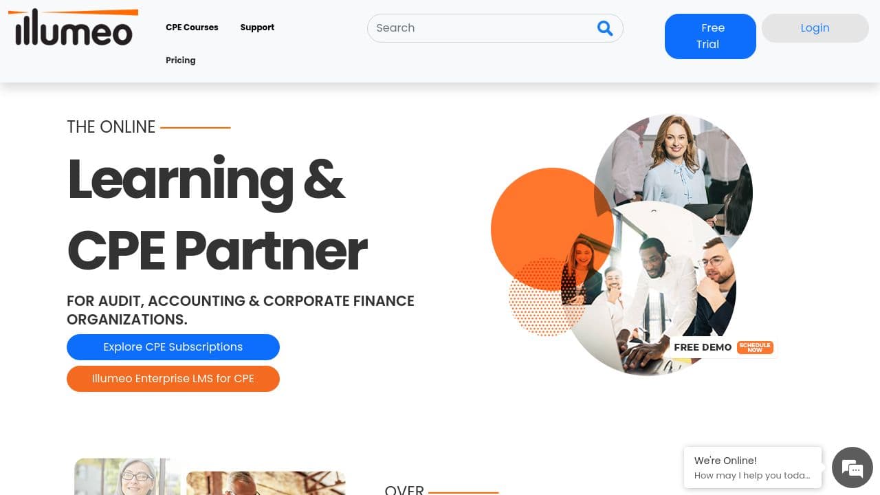 Illumeo website screenshot