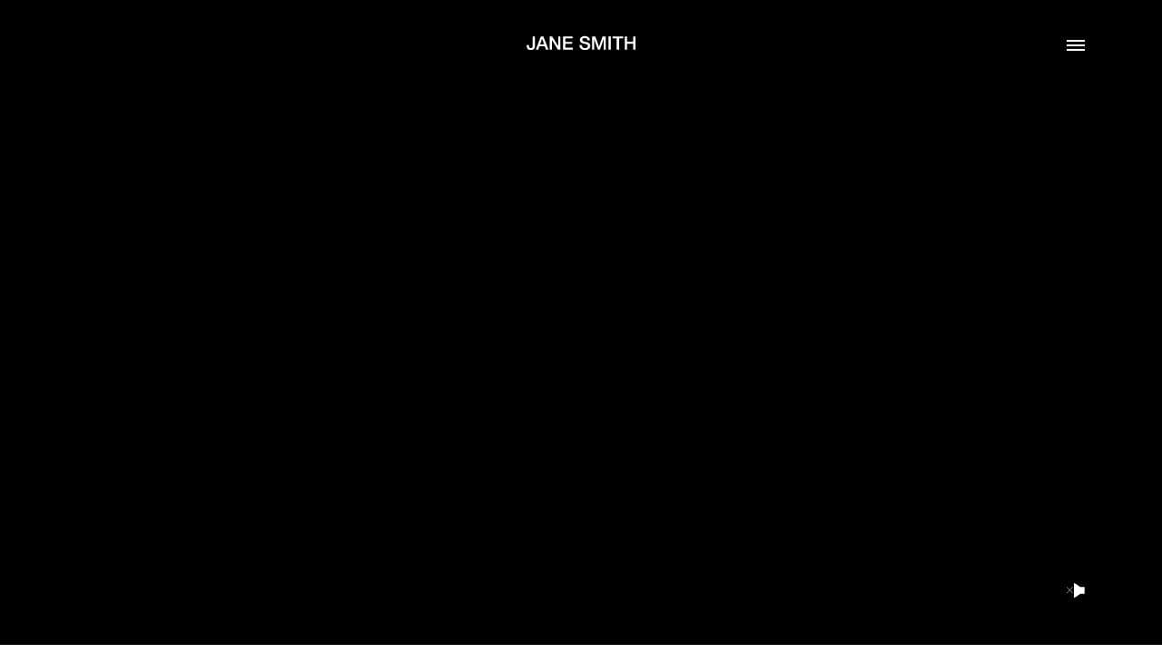 Jane Smith website screenshot