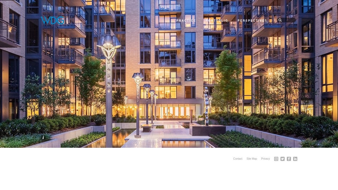 WDG website screenshot