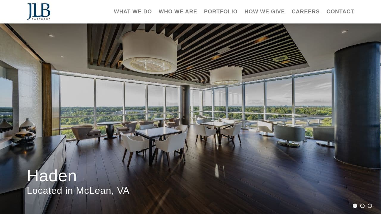 JLB Partners website screenshot