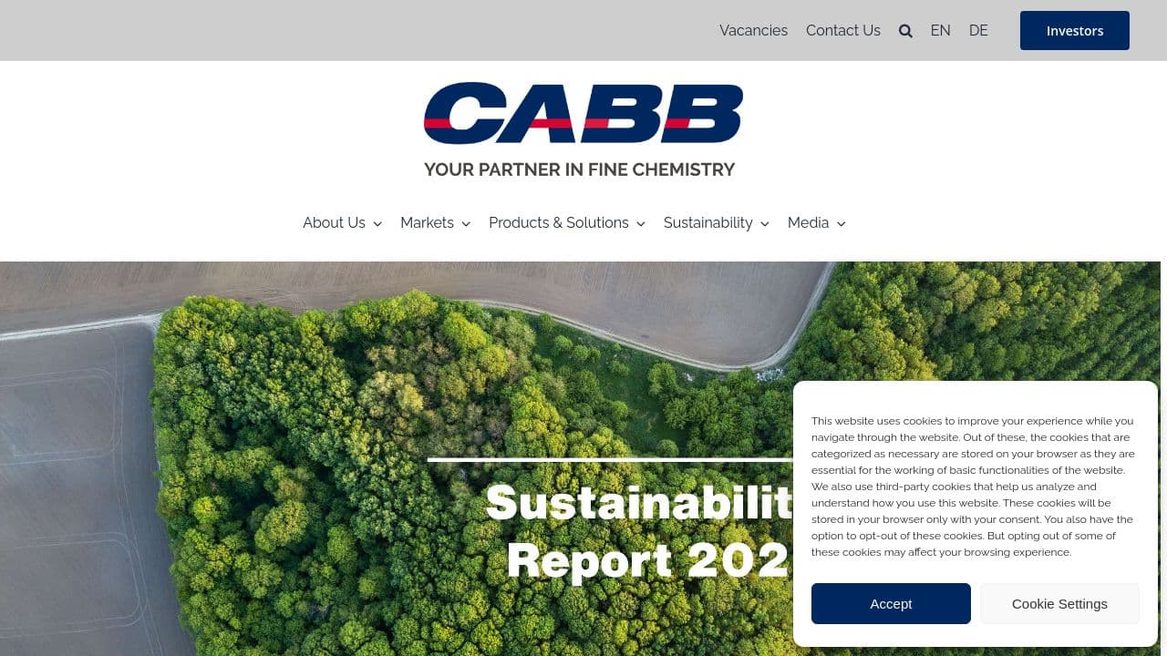 CABB website screenshot