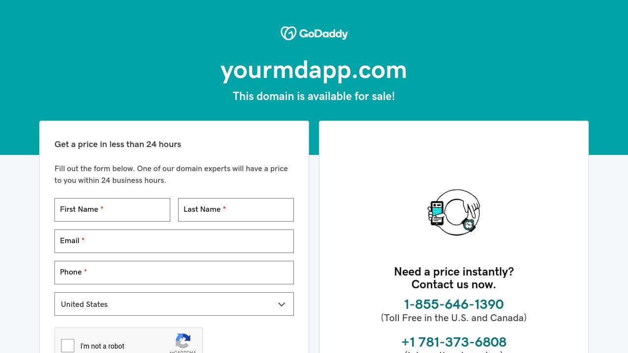 yourMD website screenshot