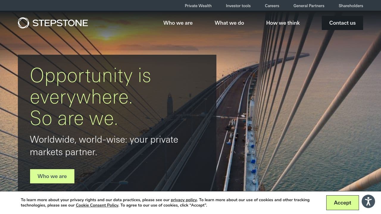 Greenspring Associates website screenshot