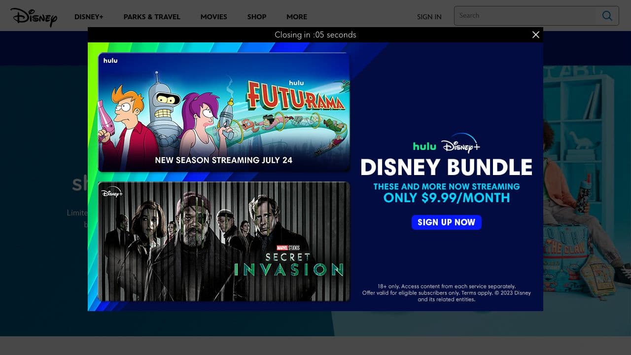 Disney Music Group website screenshot