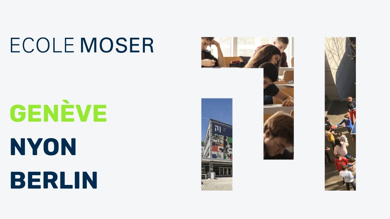 Ecole MOSER website screenshot