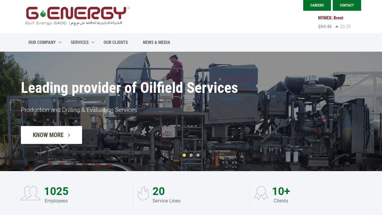 LLC website screenshot