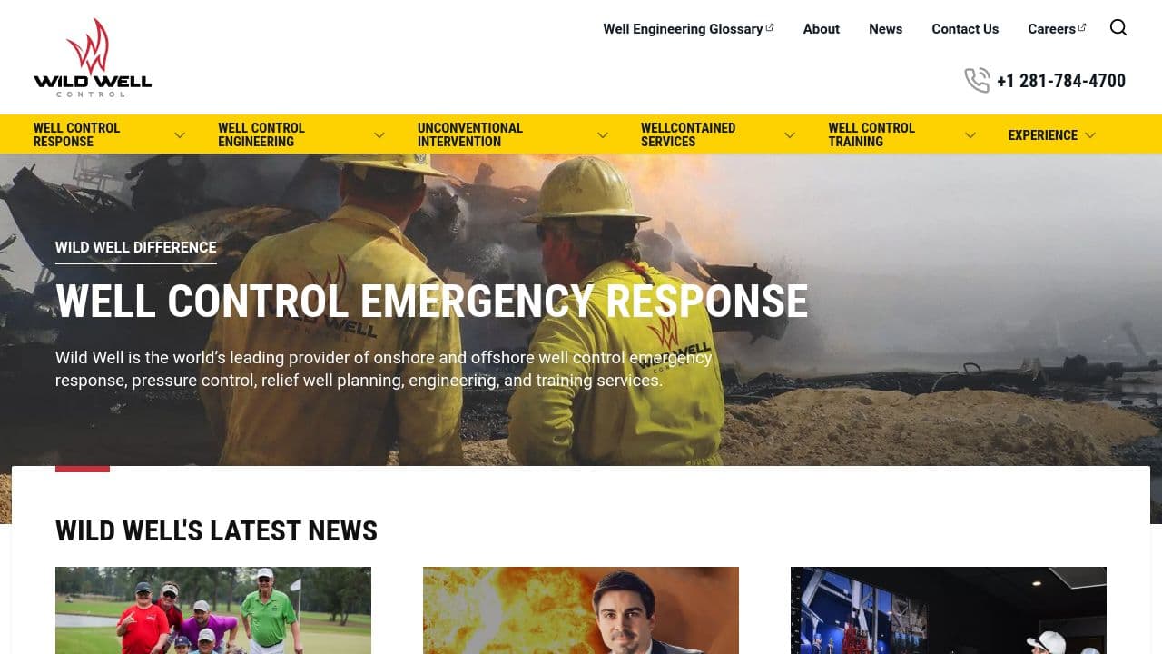 Wild Well website screenshot