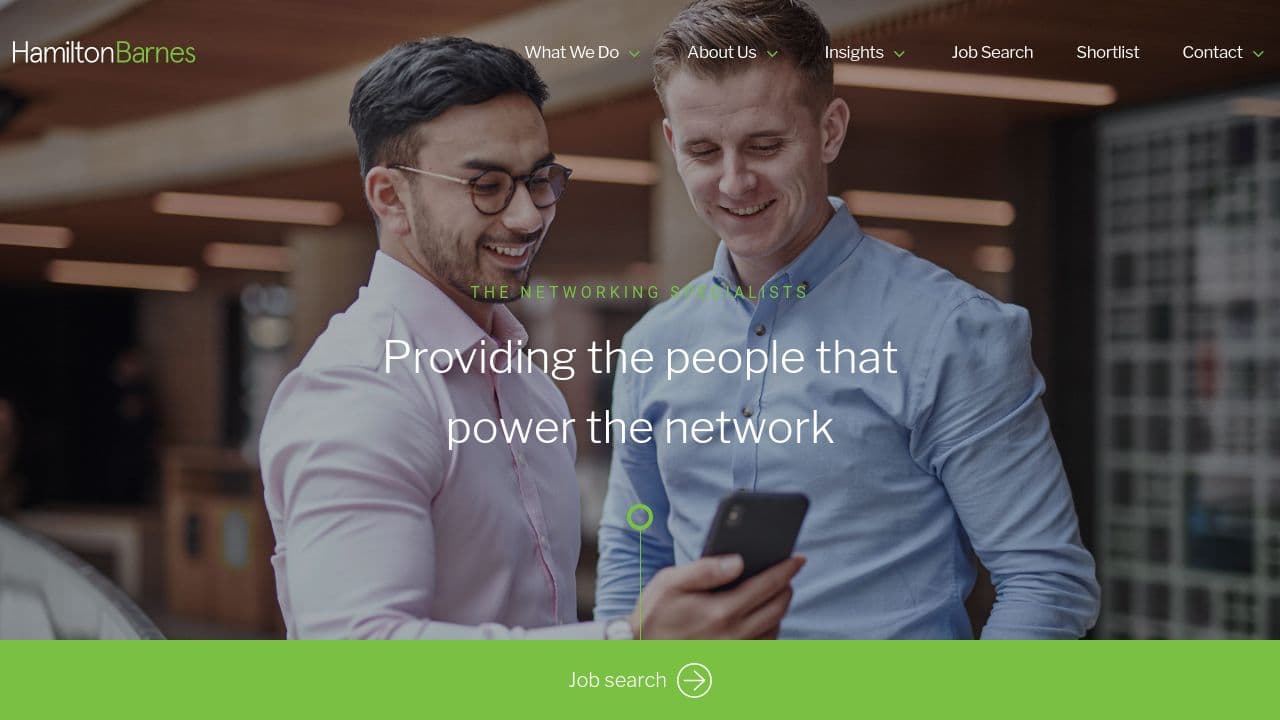 Hamilton Barnes ? website screenshot