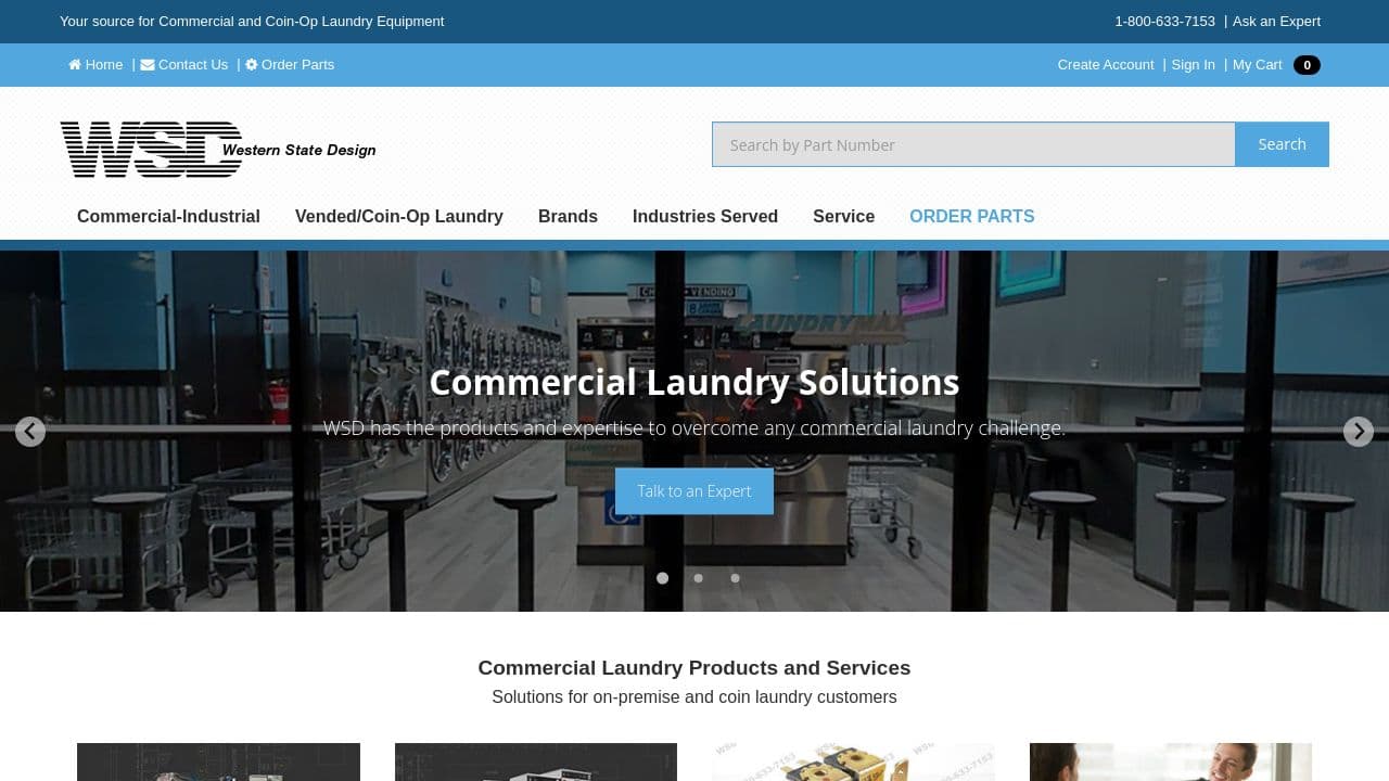 Western State Design website screenshot