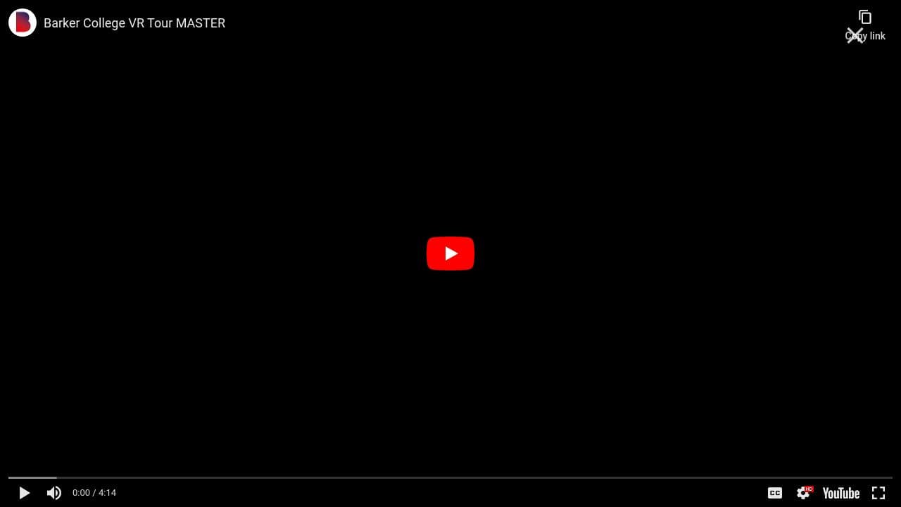 Barker College website screenshot