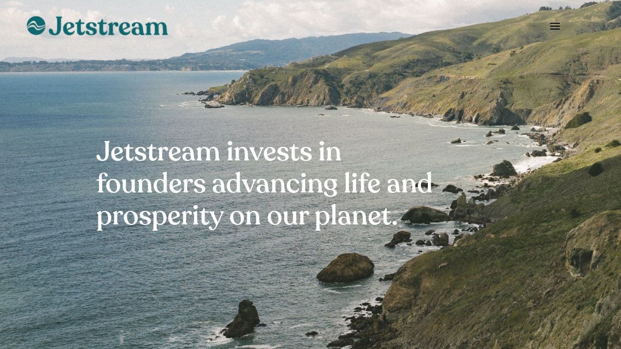 Jetstream website screenshot