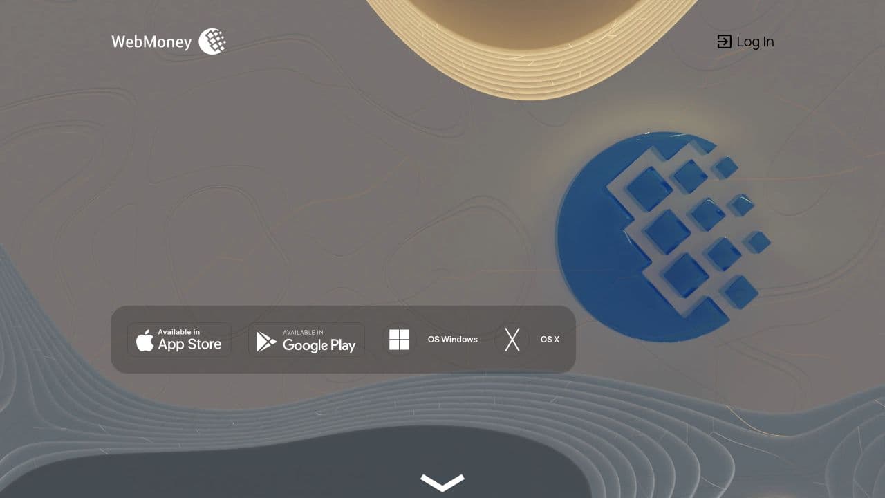 WebMoney website screenshot