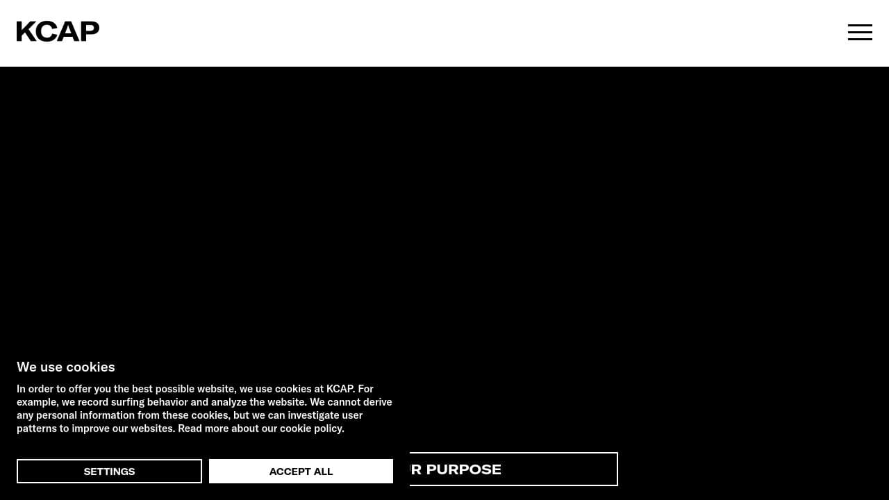 KCAP website screenshot