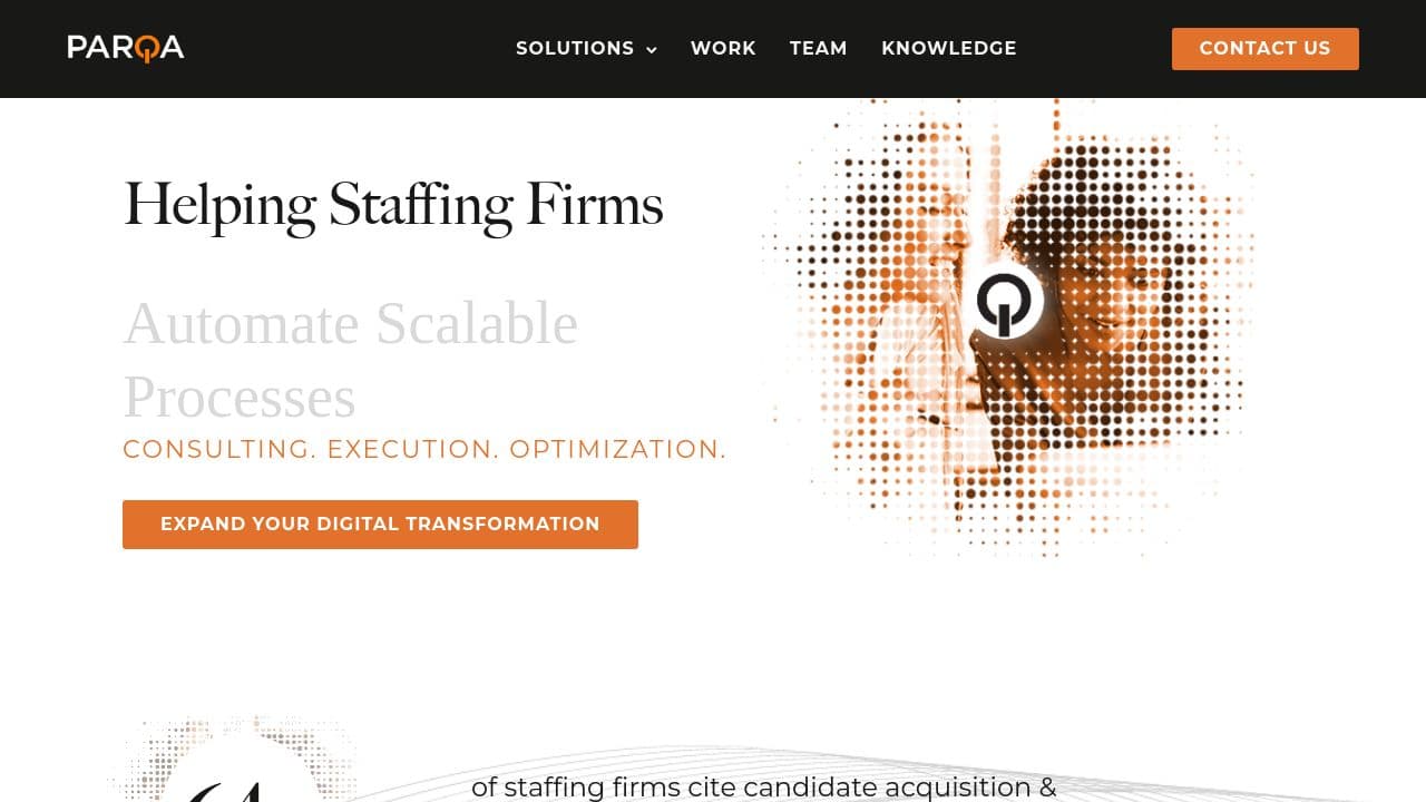 PARQA website screenshot