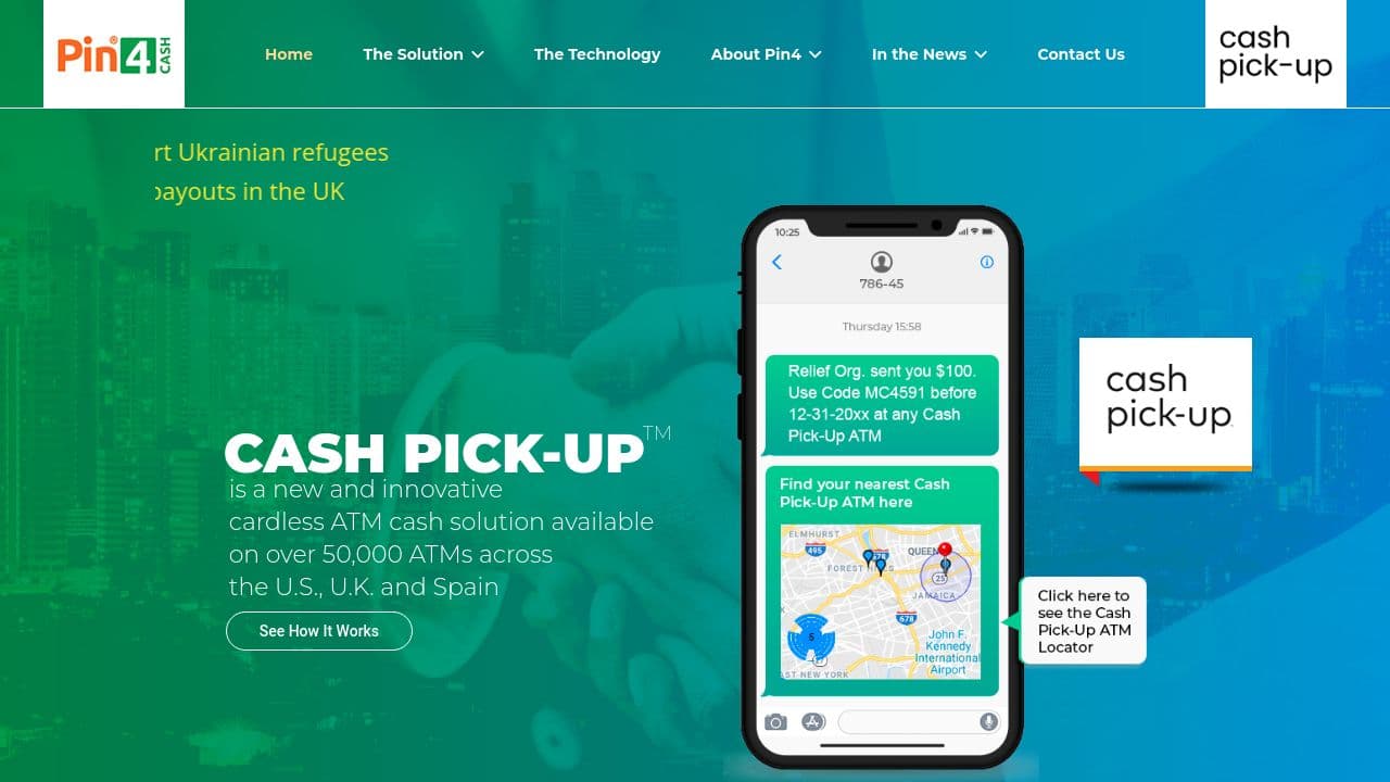 Pin4 website screenshot