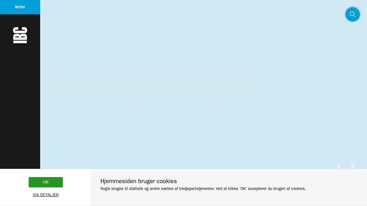 IBC International Business College website screenshot