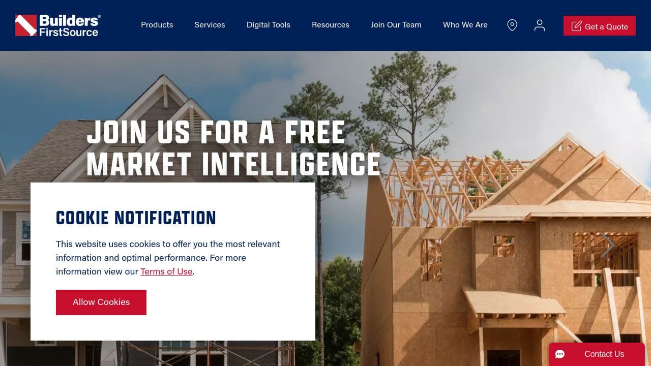 California Trusframe, LLC website screenshot