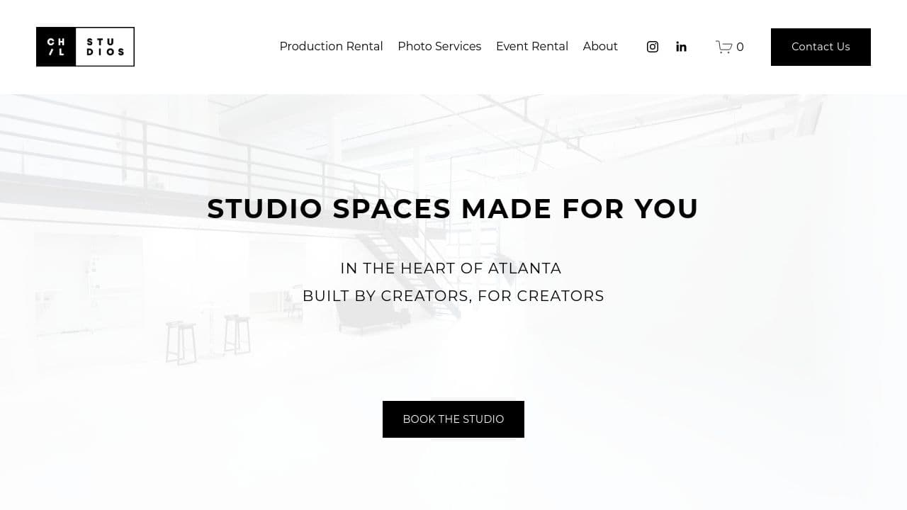 Chil Studios website screenshot