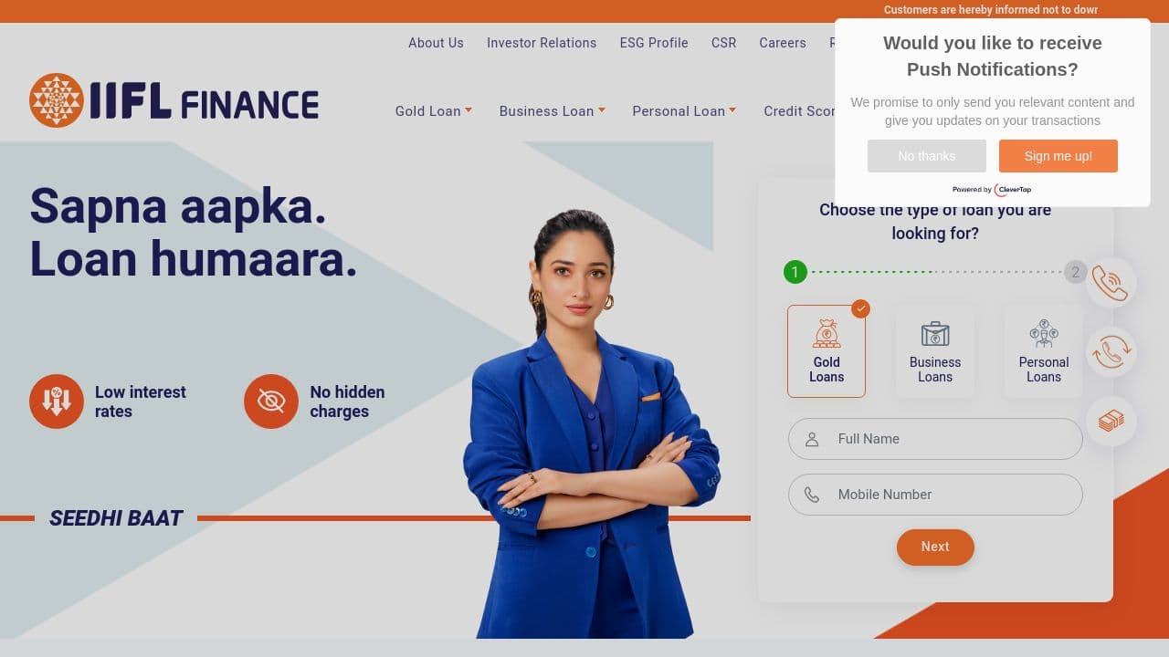 Security Loyals website screenshot