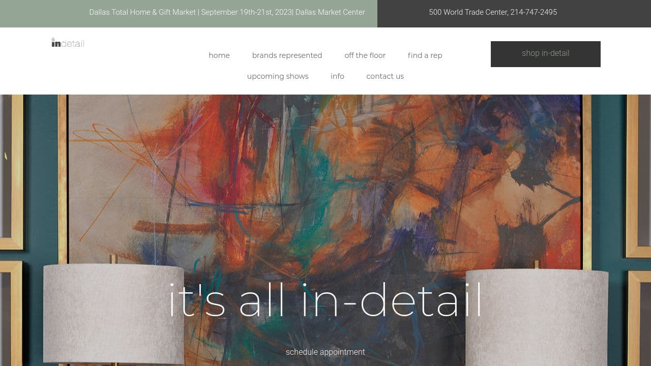 In-Detail website screenshot