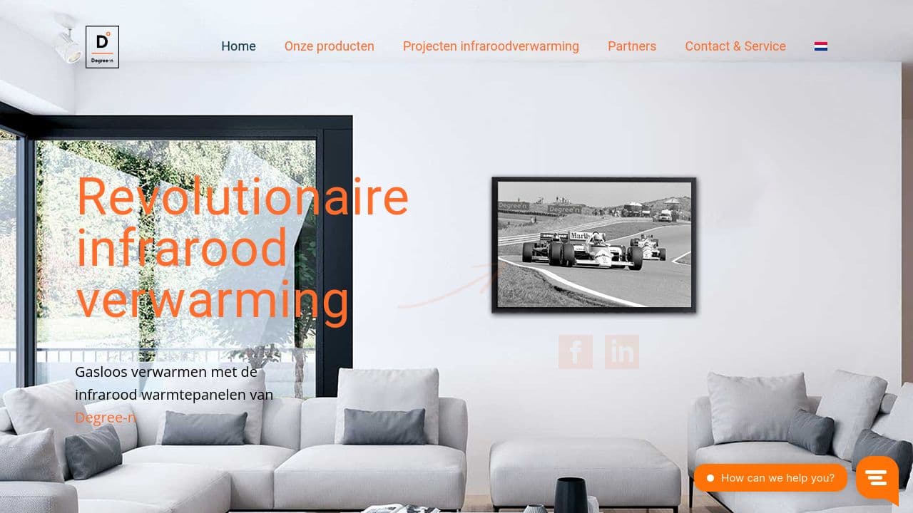 Degree-n International  website screenshot