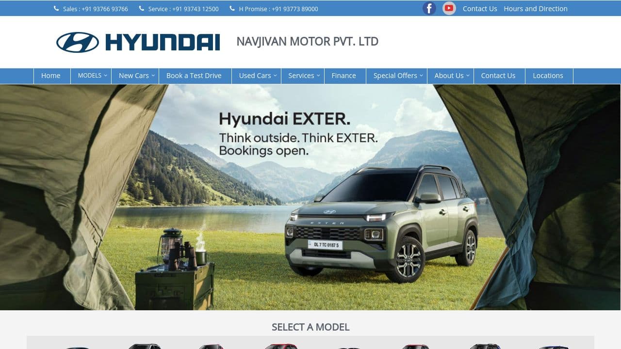 NAVJIVAN GROUP website screenshot