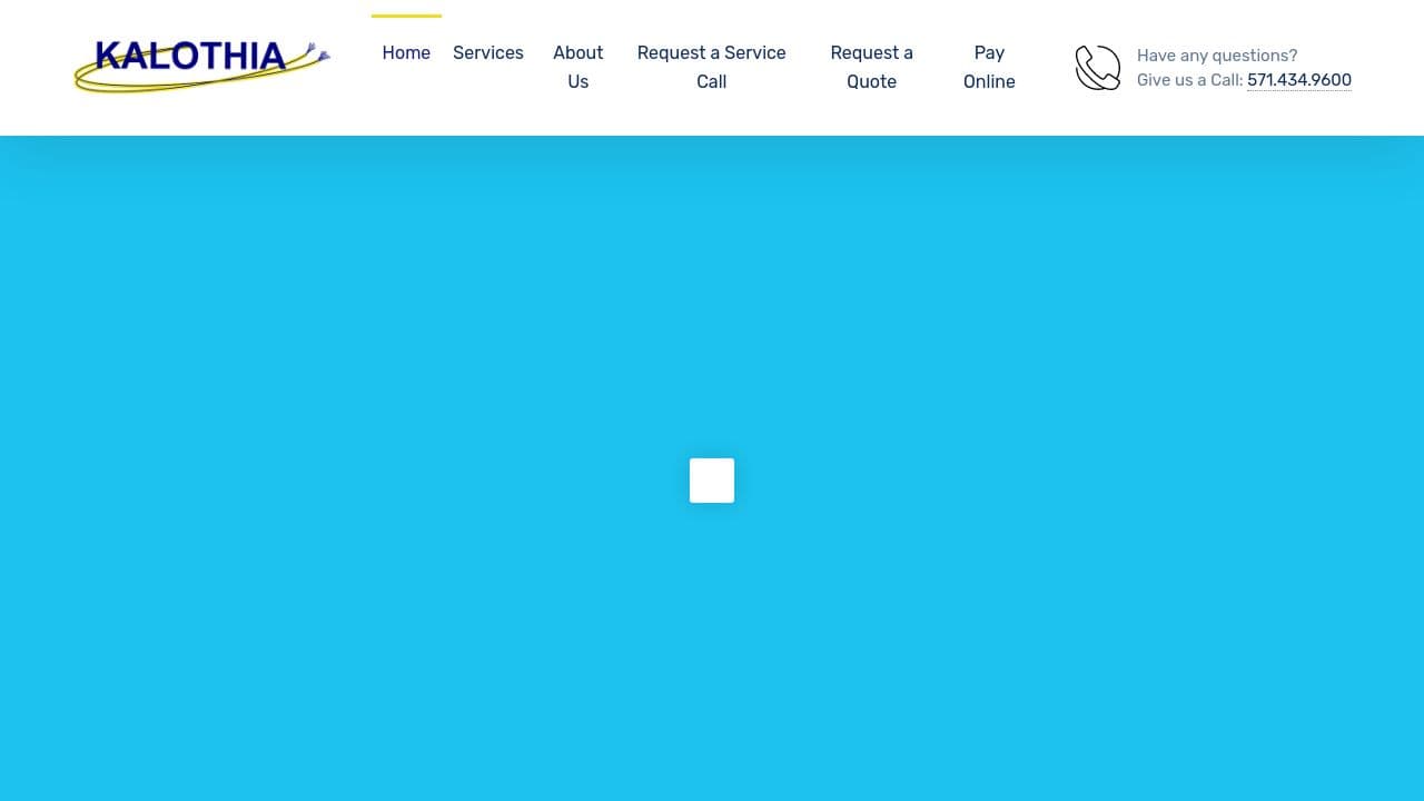Kalothia website screenshot