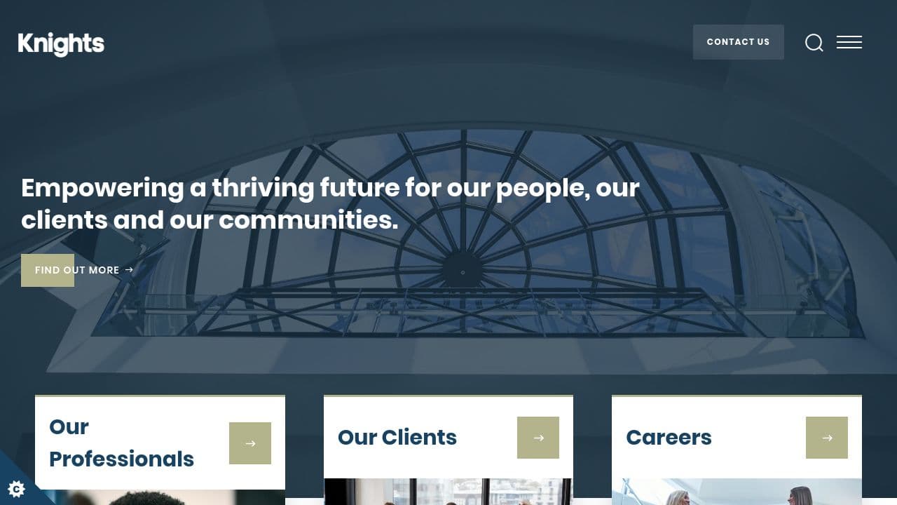 Langleys Solicitors LLP website screenshot