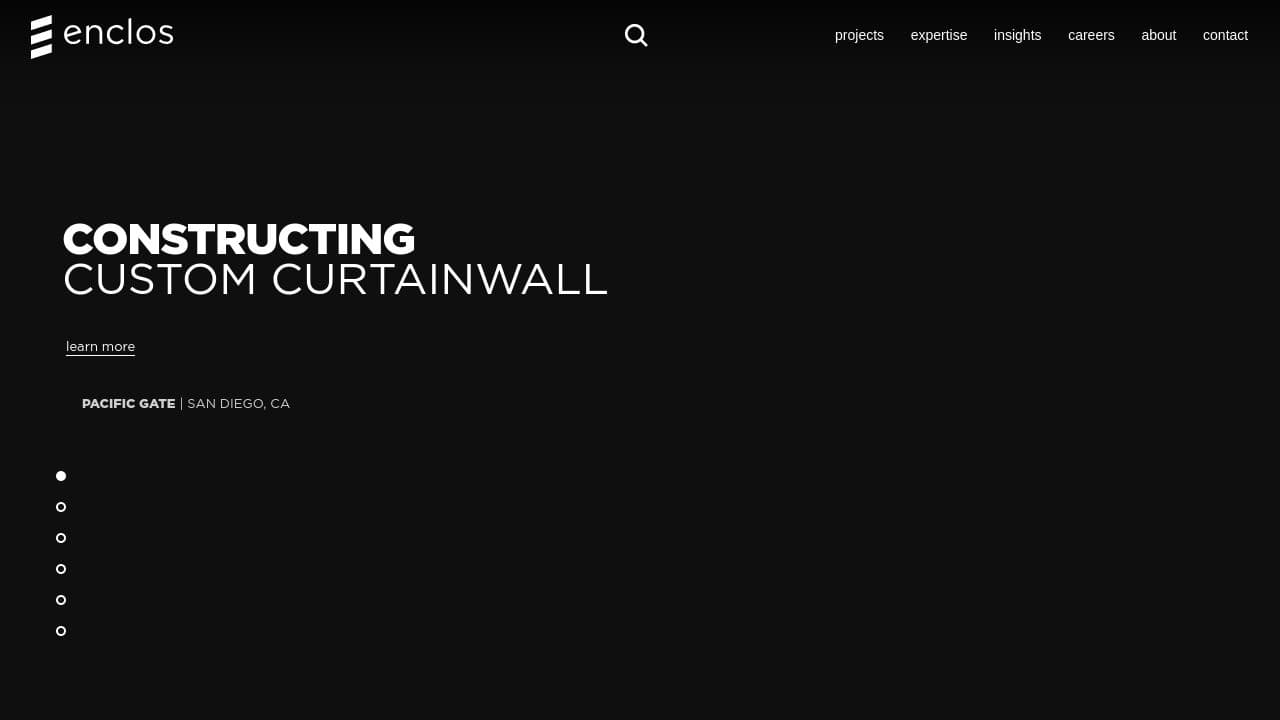 Enclos website screenshot