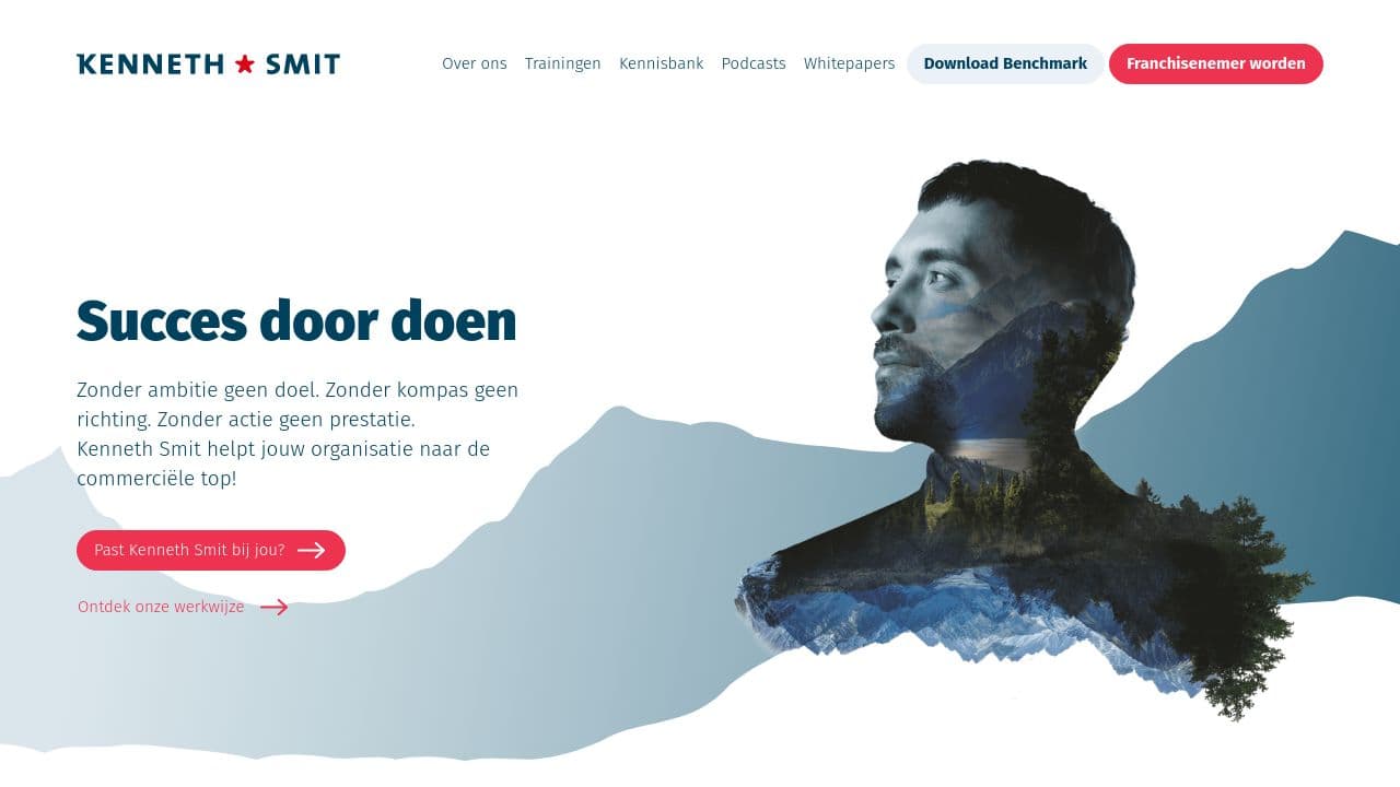 Kenneth Smit Training website screenshot