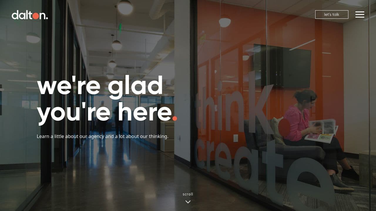 Dalton website screenshot