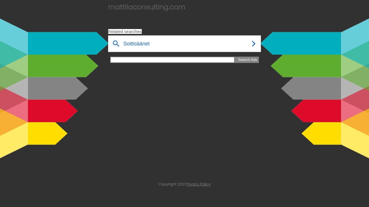 Mattila Consulting, LLC website screenshot