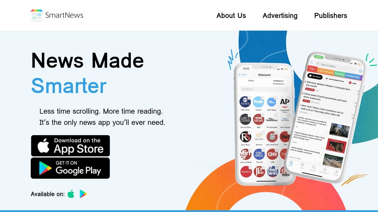 SmartNews website screenshot