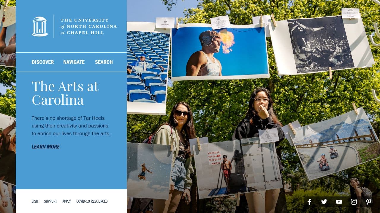 UNC Kenan-Flagler Business School website screenshot