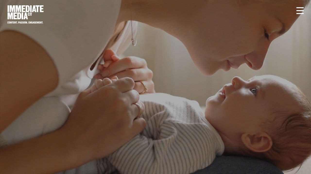 Immediate website screenshot