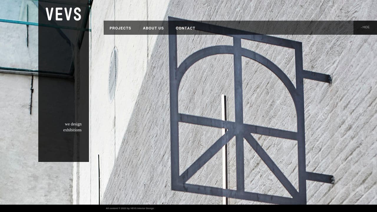 VEVS  website screenshot