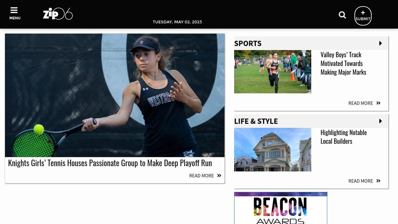 Shore Publishing website screenshot