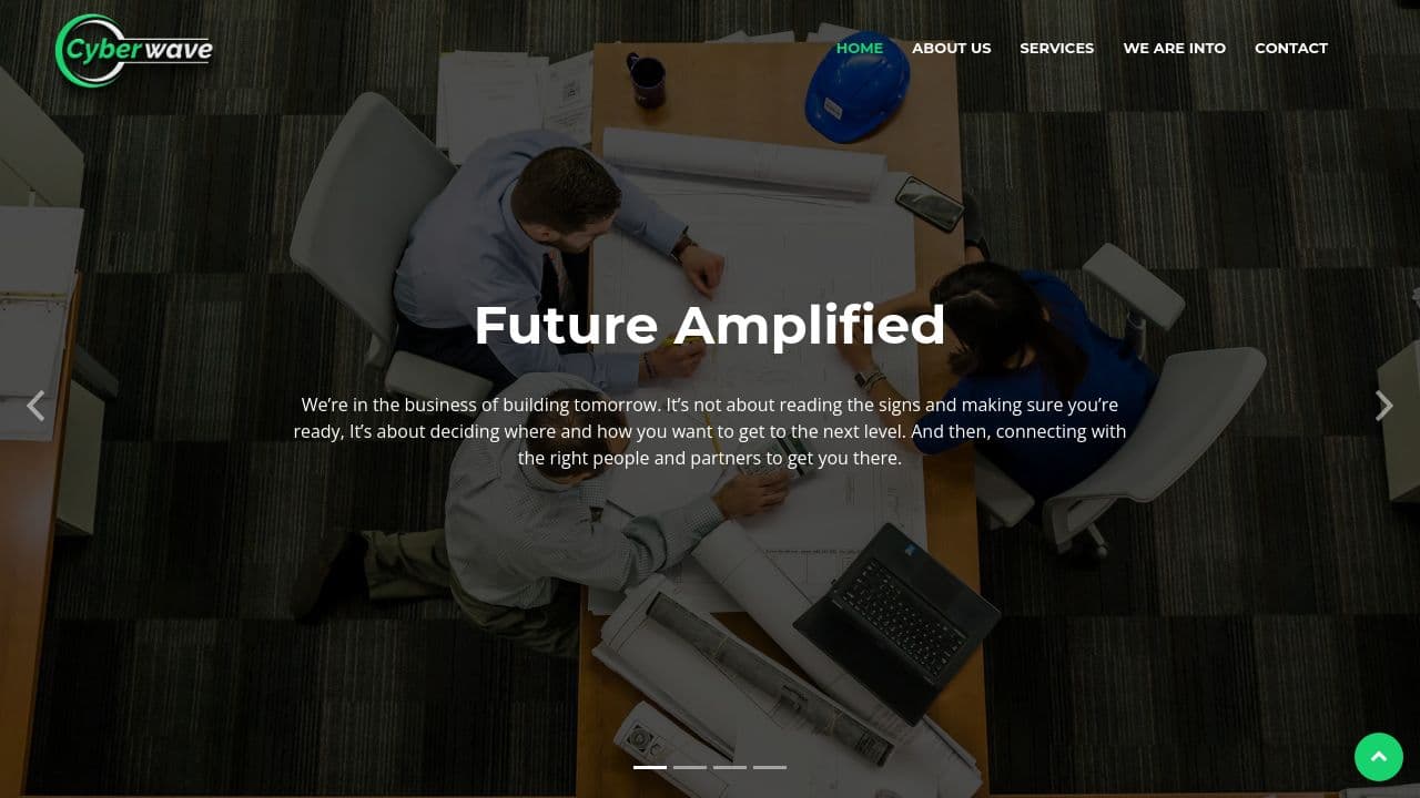 cyber wave llc website screenshot