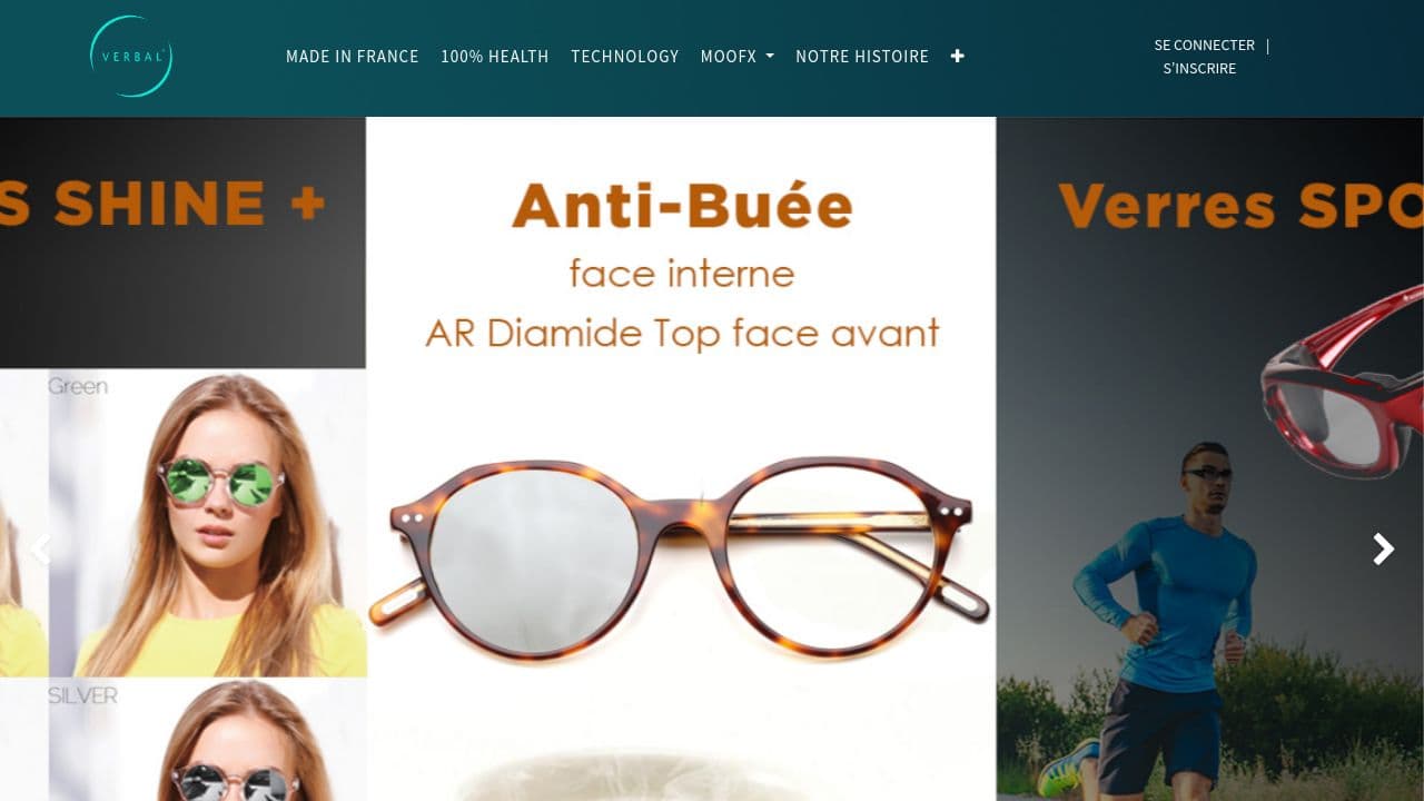 Verbal website screenshot