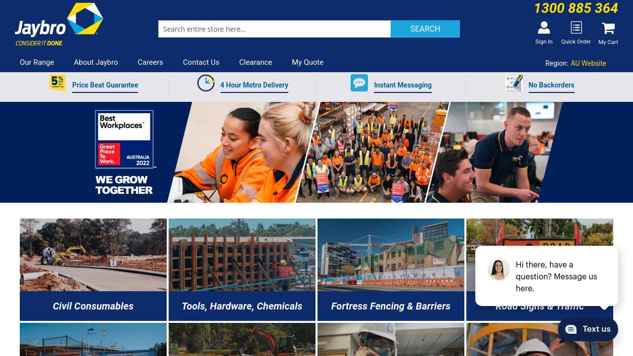 Jaybro website screenshot