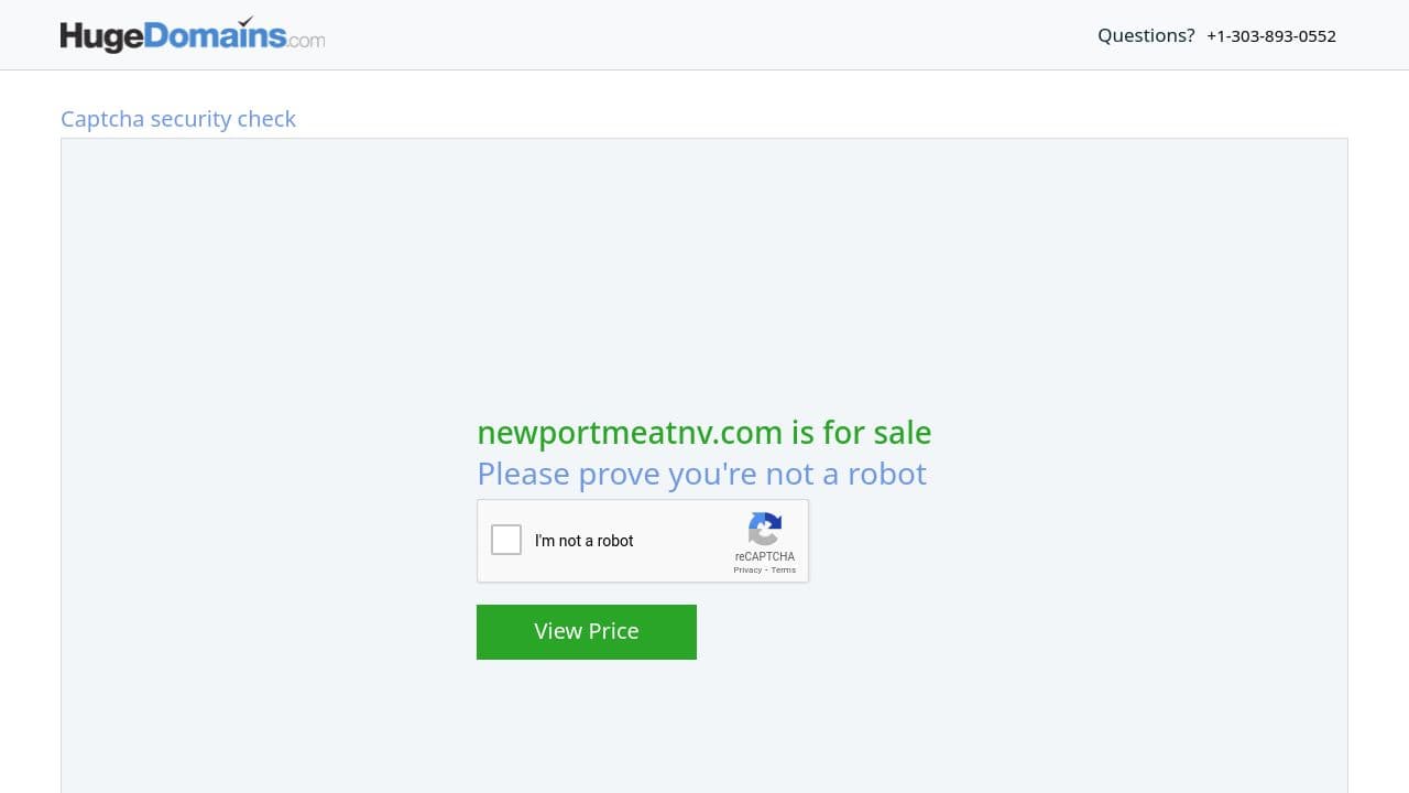 NEWPORT MEAT OF NEVADA - a Sysco Company website screenshot