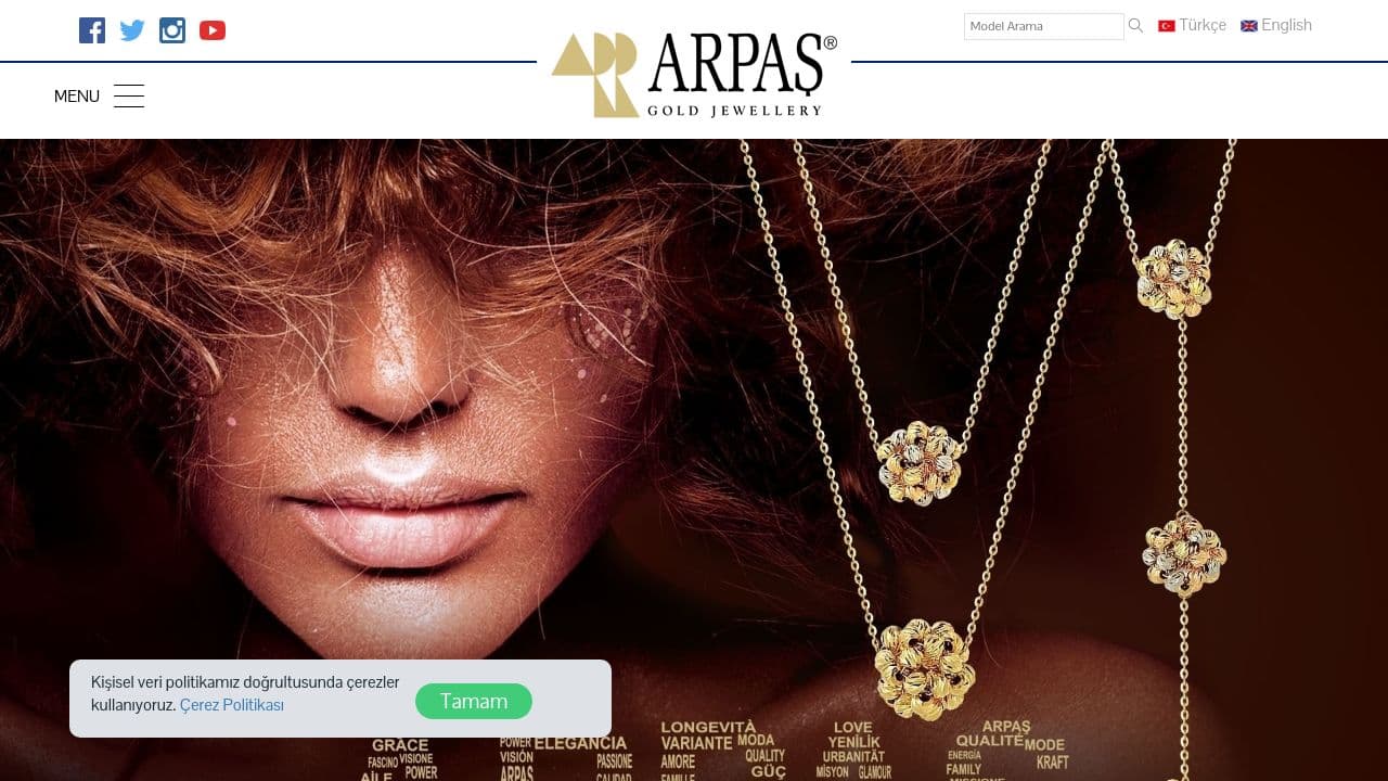 ARPAŞ  website screenshot