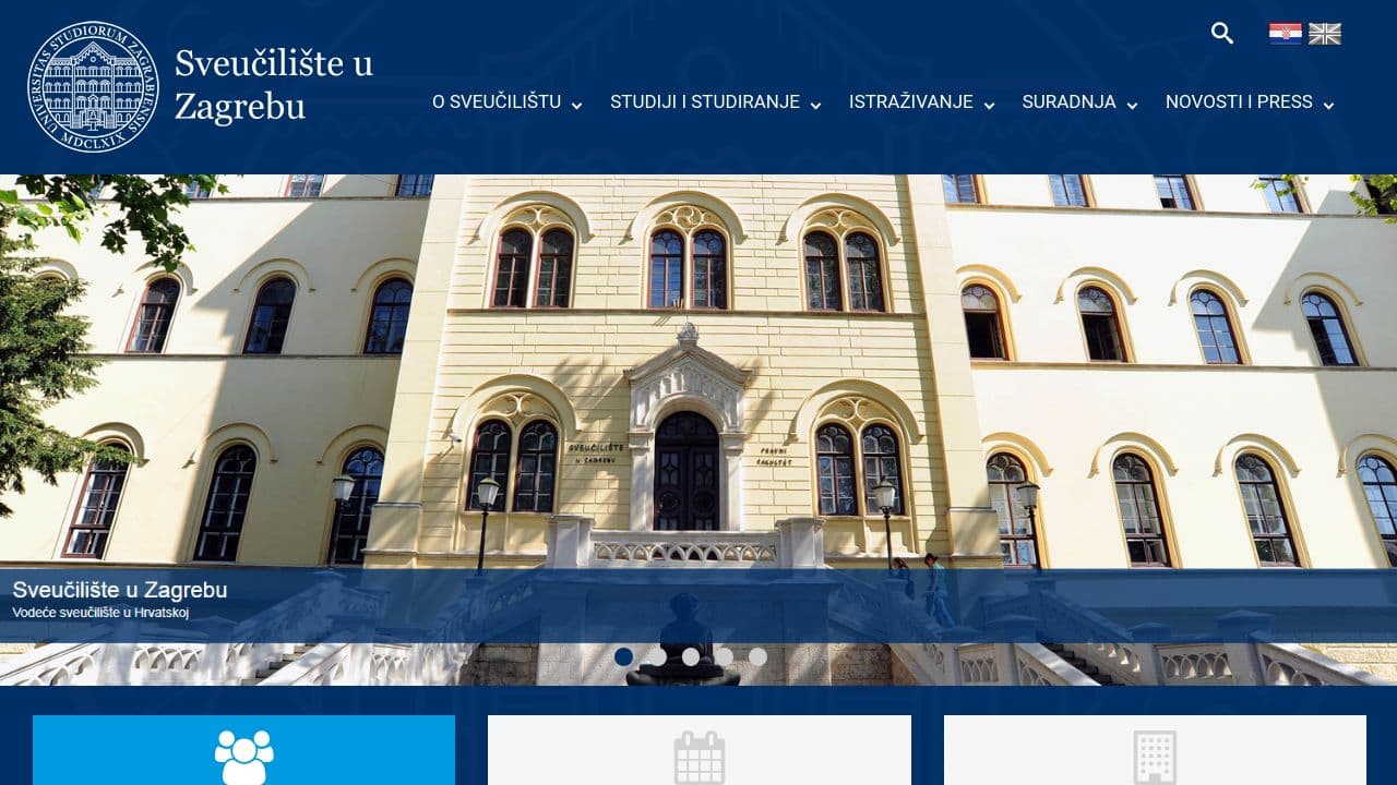 FER website screenshot