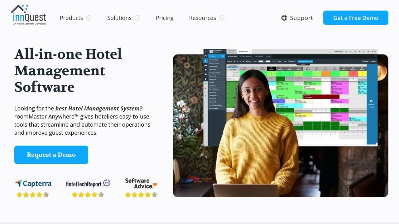 InnQuest Software website screenshot
