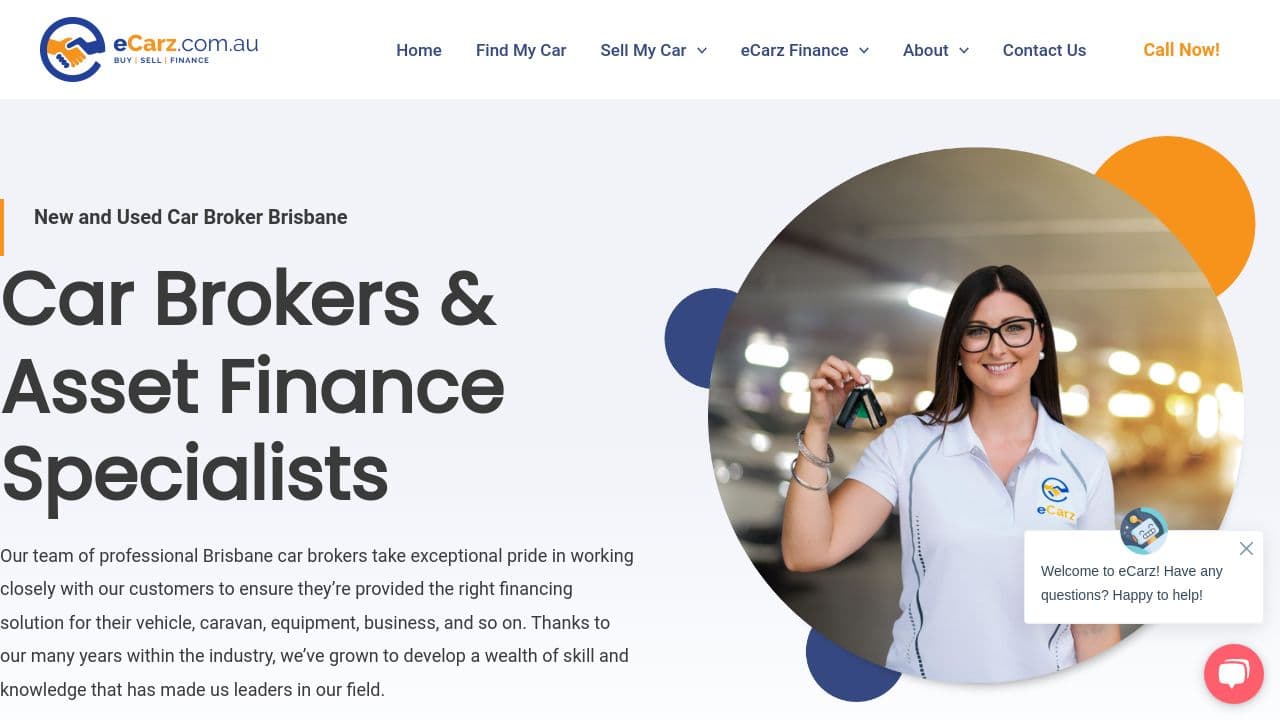 Ecarz  website screenshot